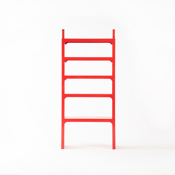 Red Modular Shelf by Olaf Von Bohr for Kartell, 1970s