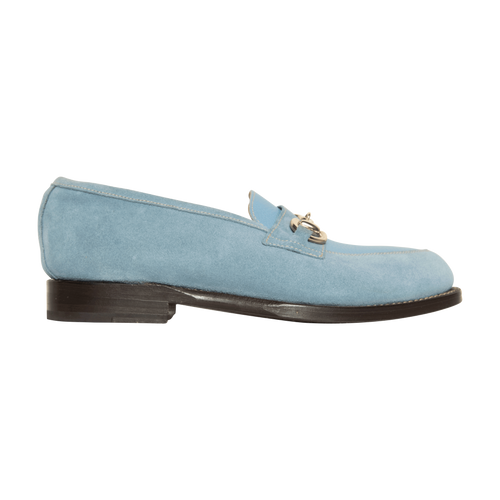 Sporty & Rich x Morjas Blue Loafers
