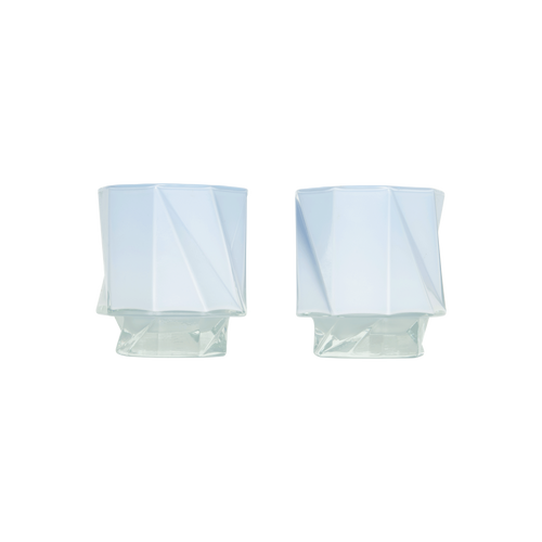 Max ID NY Exclusive Set of Two Ghost Tumbler Glasses