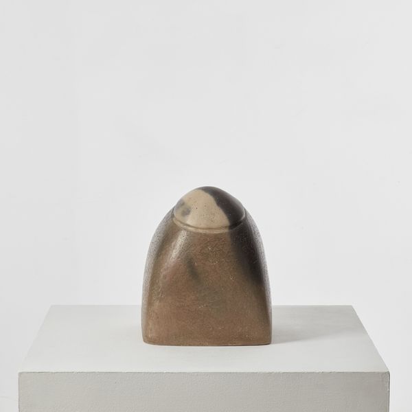 Organic Leaning Sculpture (Dark), UK, 20th Century