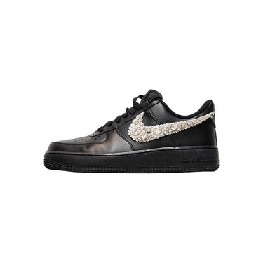 Azeeza x Nike Air Force 1 with White Embellished Swoosh