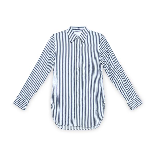 Harmony Paris Celestin Striped Cotton Poplin Shirt