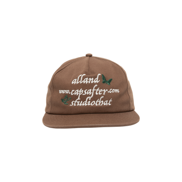 And After That x All Caps Studio Brown Hat