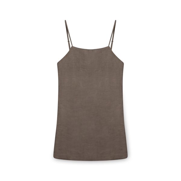 Staud Linen Sleeveless Dress