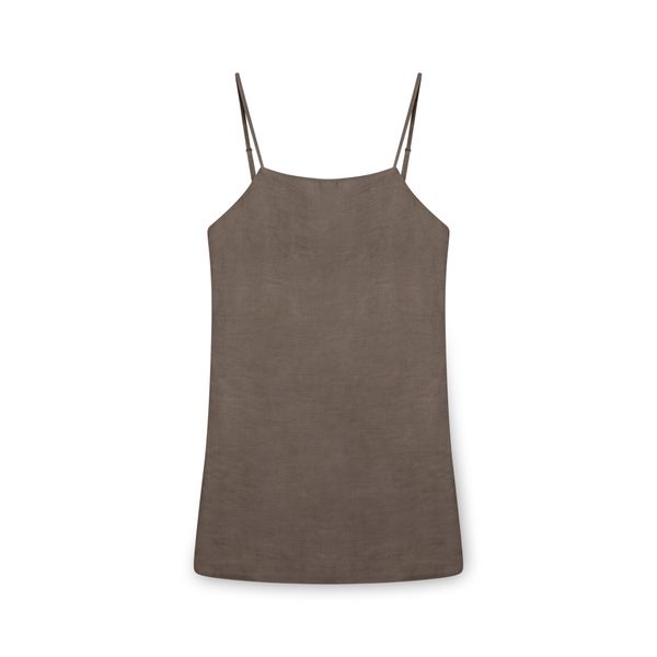 Staud Linen Sleeveless Dress