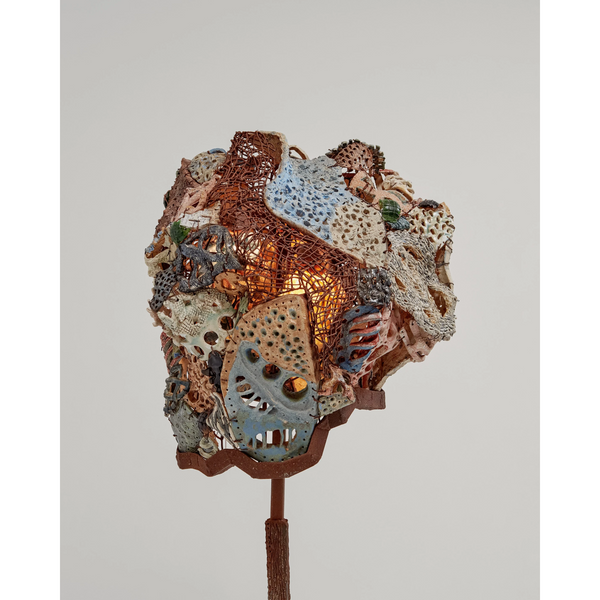 Ceramic Standing Lamp by Nacho Carbonell, 2024