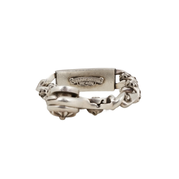 Chrome Hearts Floral ID Fancy Link Bracelet