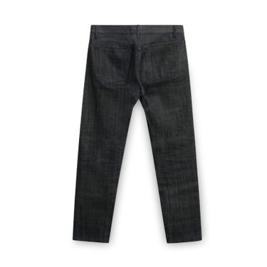 A.P.C. Hatched Grey Petite Standard Jeans