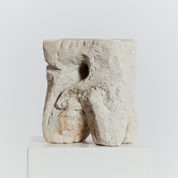 Abstract Sculpture in Volcanic Stone
