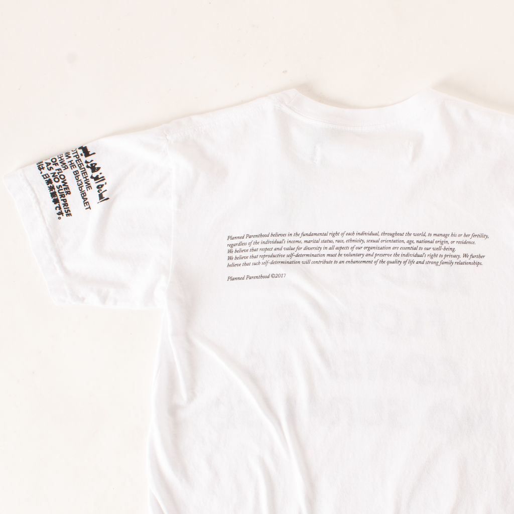 Jenny Holzer And Virgil Abloh Design Shirt For Planned Parenthood