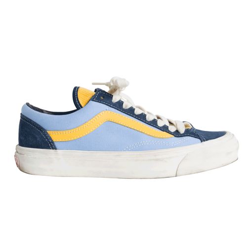 Vans Skate Shoes - Dark Blue and Yellow