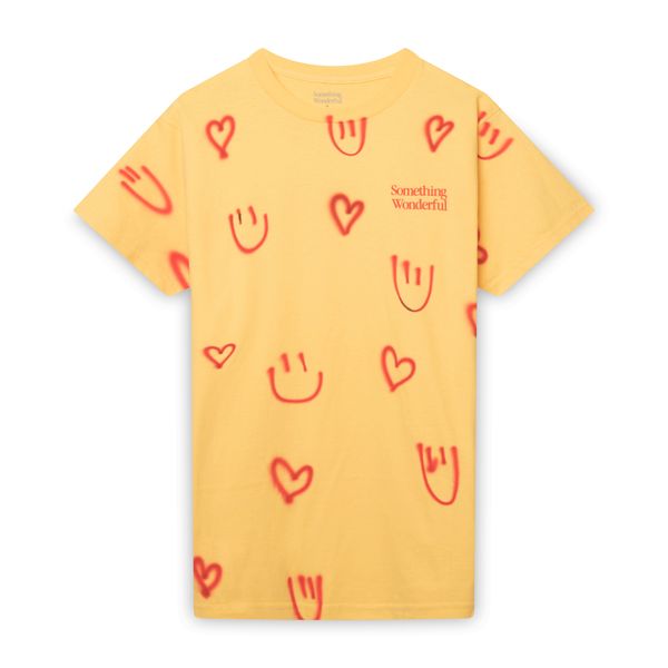 Yellow Hearts Tee