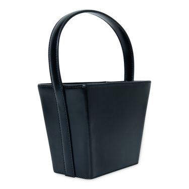 Staud Black Basket Bag