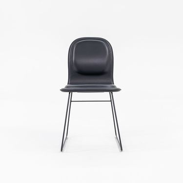 Black Hi Pad Dining Chair by Jasper Morrison for Cappellini, 2022