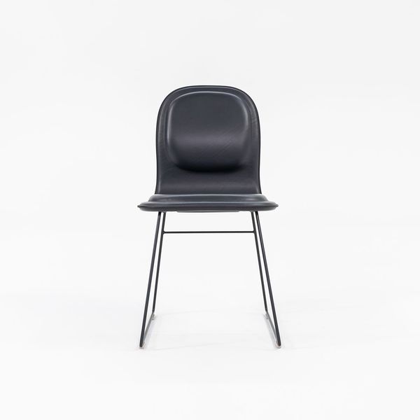 Black Hi Pad Dining Chair by Jasper Morrison for Cappellini, 2022