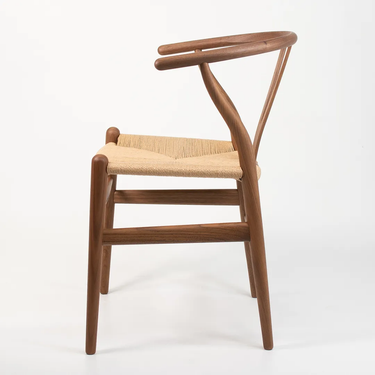 Walnut Wishbone Dining Chair by Hans Wegner for Carl Hansen, 2021