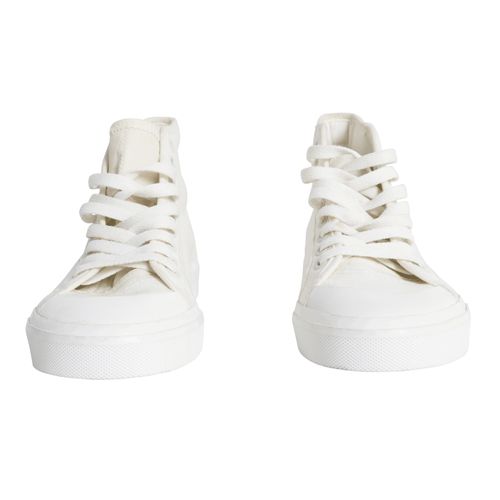 Adidas by Raf Simons Spirit Canvas High-Top Sneakers - Off White