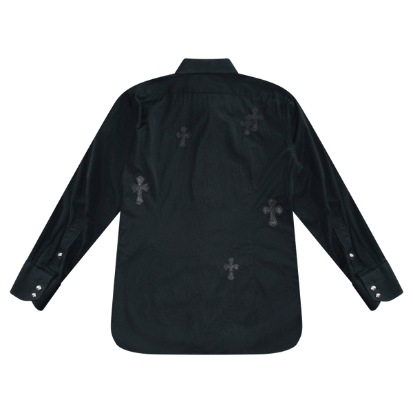 Chrome Hearts Cross Patch Dress Shirt