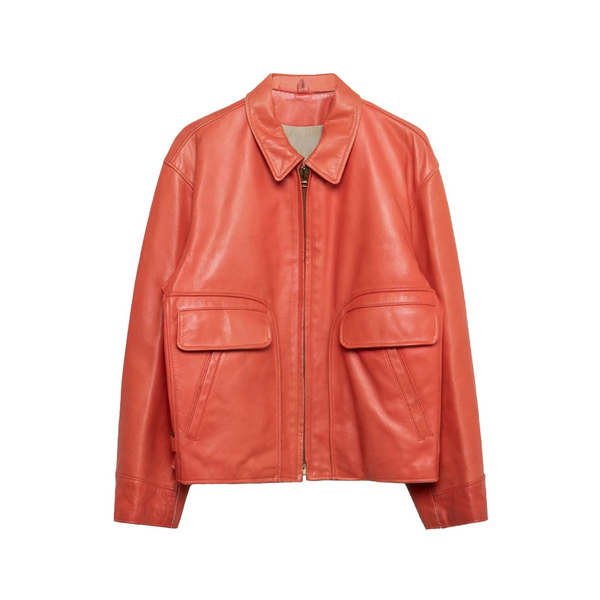 Yohji Yamamoto 22nd Century Sweetheart Leather Jacket