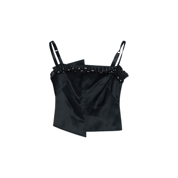 Vintage Philosophy by Alberta Ferretti Black Camisole