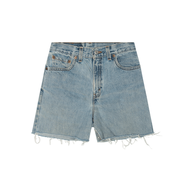 Levi's 550 Light Wash Cut Off Shorts