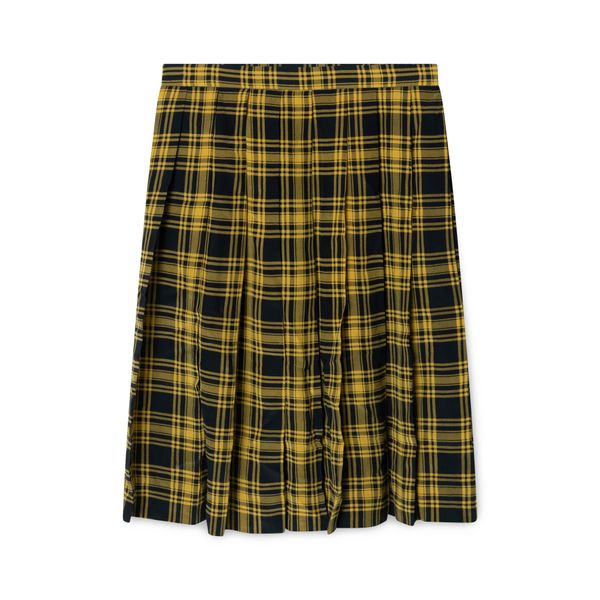 Miss O by Oscar de la Renta Plaid Skirt