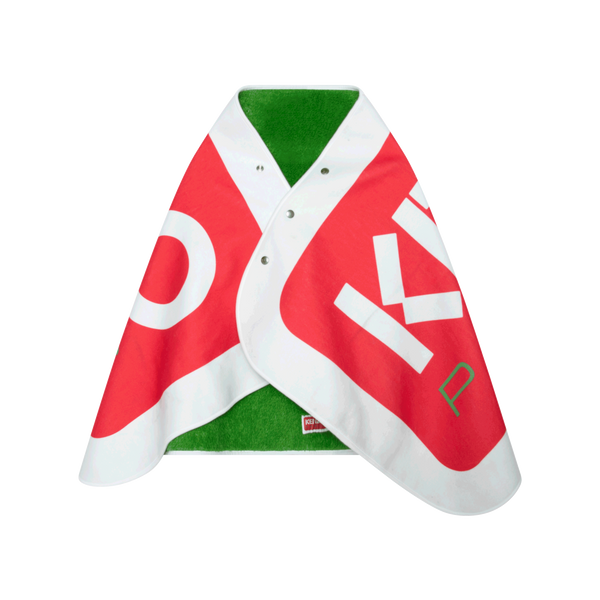Kenzo Logo-print Cape Scarf