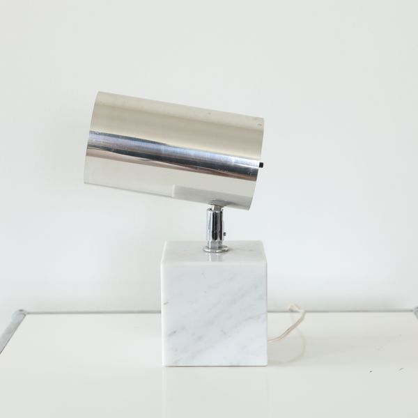 Marble Table Lamp by Neal Small for Koch & Lowy