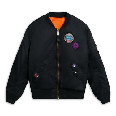 Alpha Industries x André Insulated Bomber Jacket Black