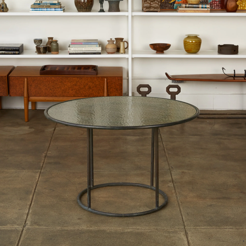 Bronze Patio Occasional Table by Walter Lamb for Brown Jordan