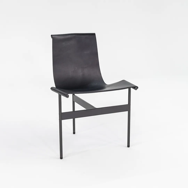 Black TG-10 Sling Dining Chair With Blackened Frame by Gratz Industries, 2021