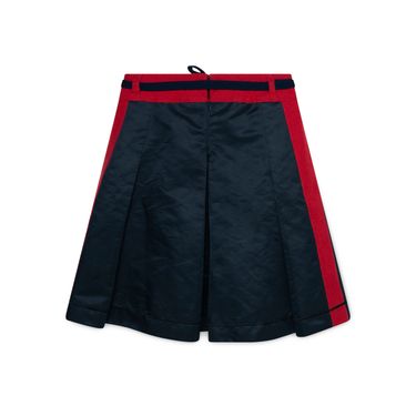 Miu Miu Navy and Red Skirt