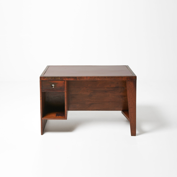 Base Building Desk by Pierre Jeanneret, 1955
