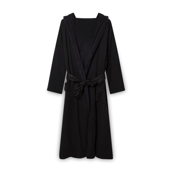 The Standard Luxury Black Hooded Robe