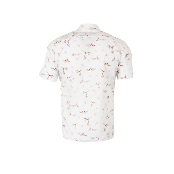 Vivienne Westwood Man All-Over Bird Print Button Up Shirt