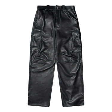 Chrome Hearts Leather Cargo Pants