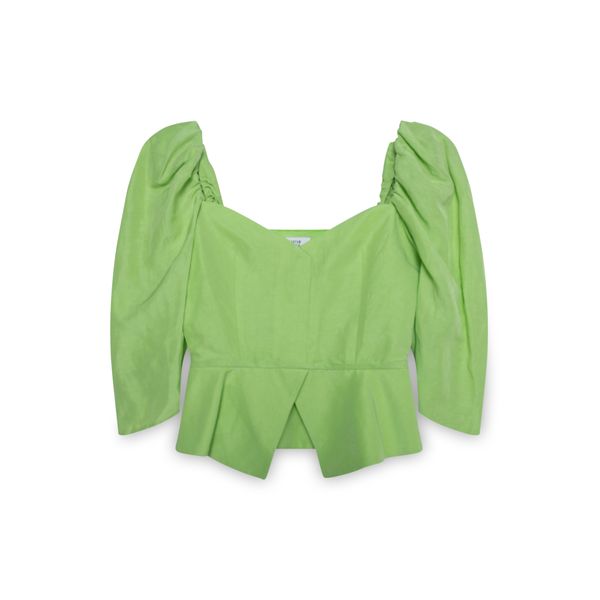 Maryam Nassir Zadeh Puffy Sleeves Blouse