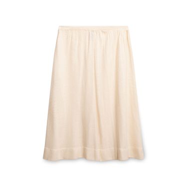 80s Ivory Open Knit Pullover & Skirt Set