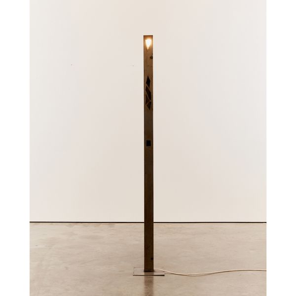 Artist-Made Totem Floor Lamp