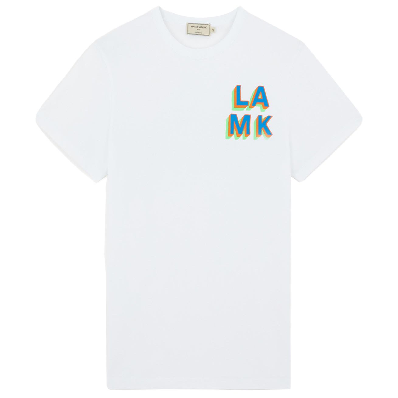 Maison Kitsune x Ben Klevay Tee in White by Amrit | Basic.Space