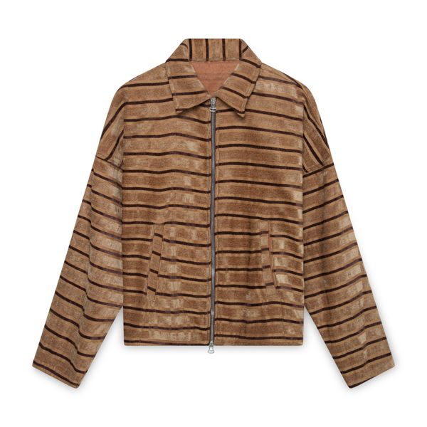 Boxy Striped Jacket