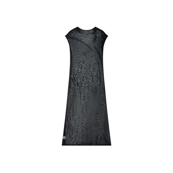 Silk Laundry Sheer Maxi Dress