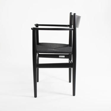 Black Dining Chair by Hans Wegner for Carl Hansen, 2020