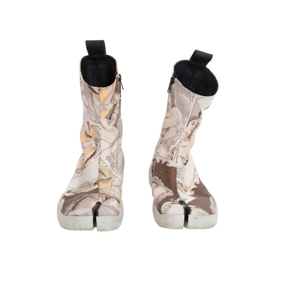 Maison Margiela Jacquard Tabi Boots