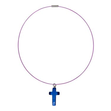 Cross Wire Necklace