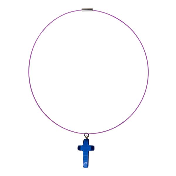 Cross Wire Necklace