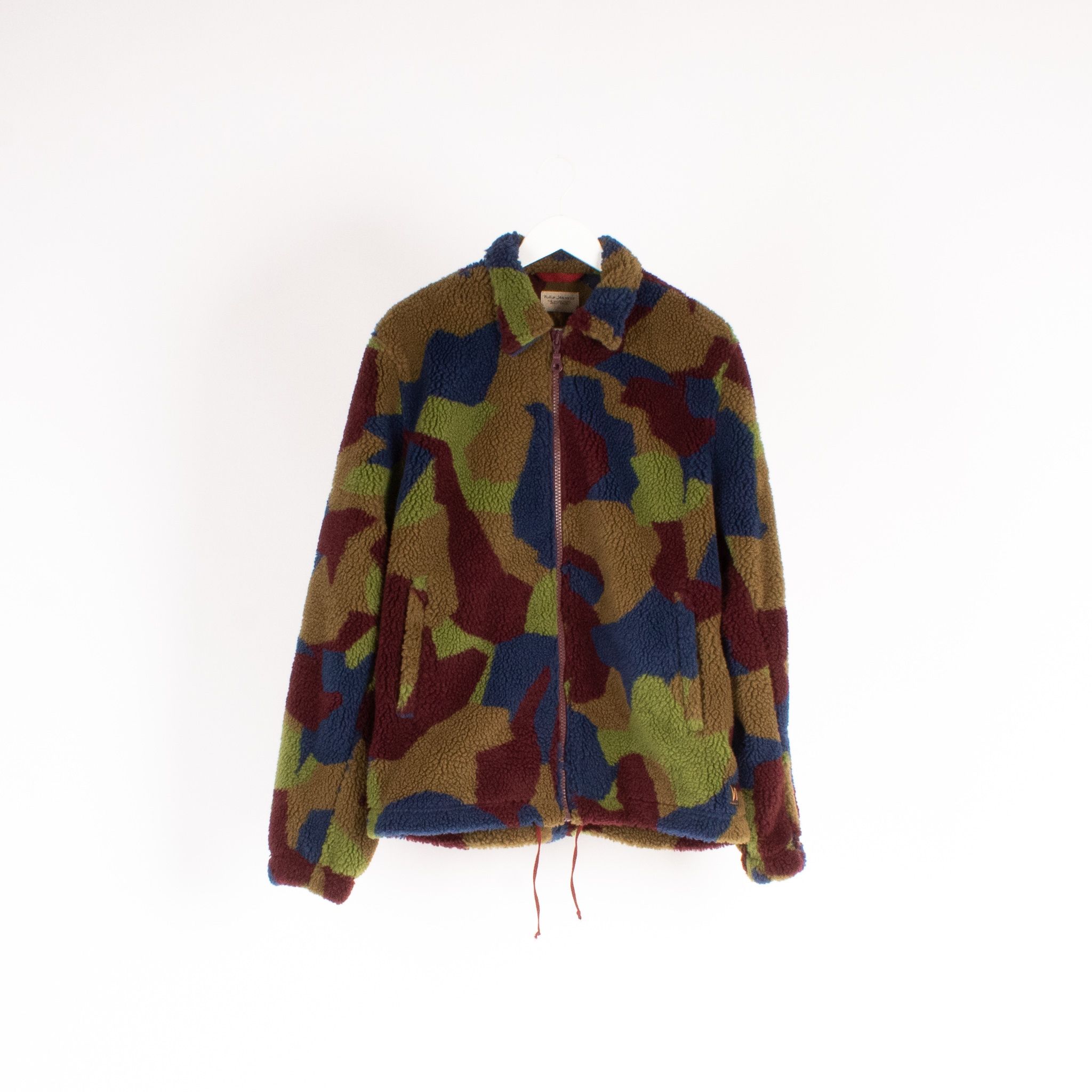 Nudie Jeans Torkel Camo Fleece Jacket by Seller Selects Basic.Space