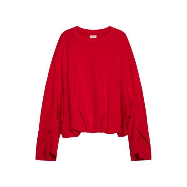 Dries Van Noten Cropped Crewneck Sweater