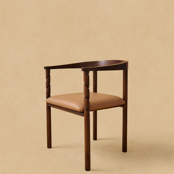 Twisted Dining Arm Chair