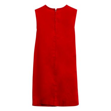 Vintage Miss Brent Sleeveless Mini Dress in Red